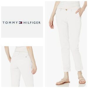 Tommy Hilfiger Relaxed Fit White Chino Pants